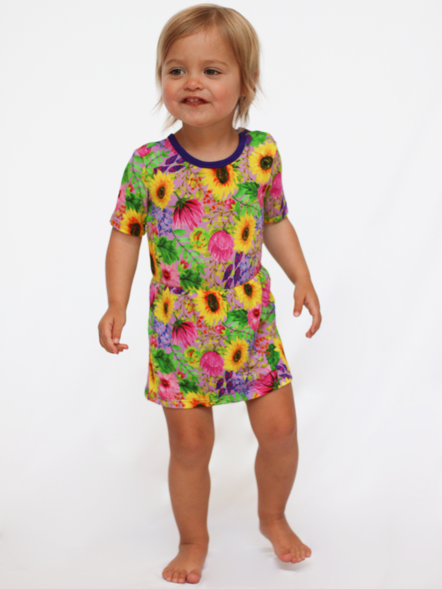 90s Floral Baby Ballerina Dress