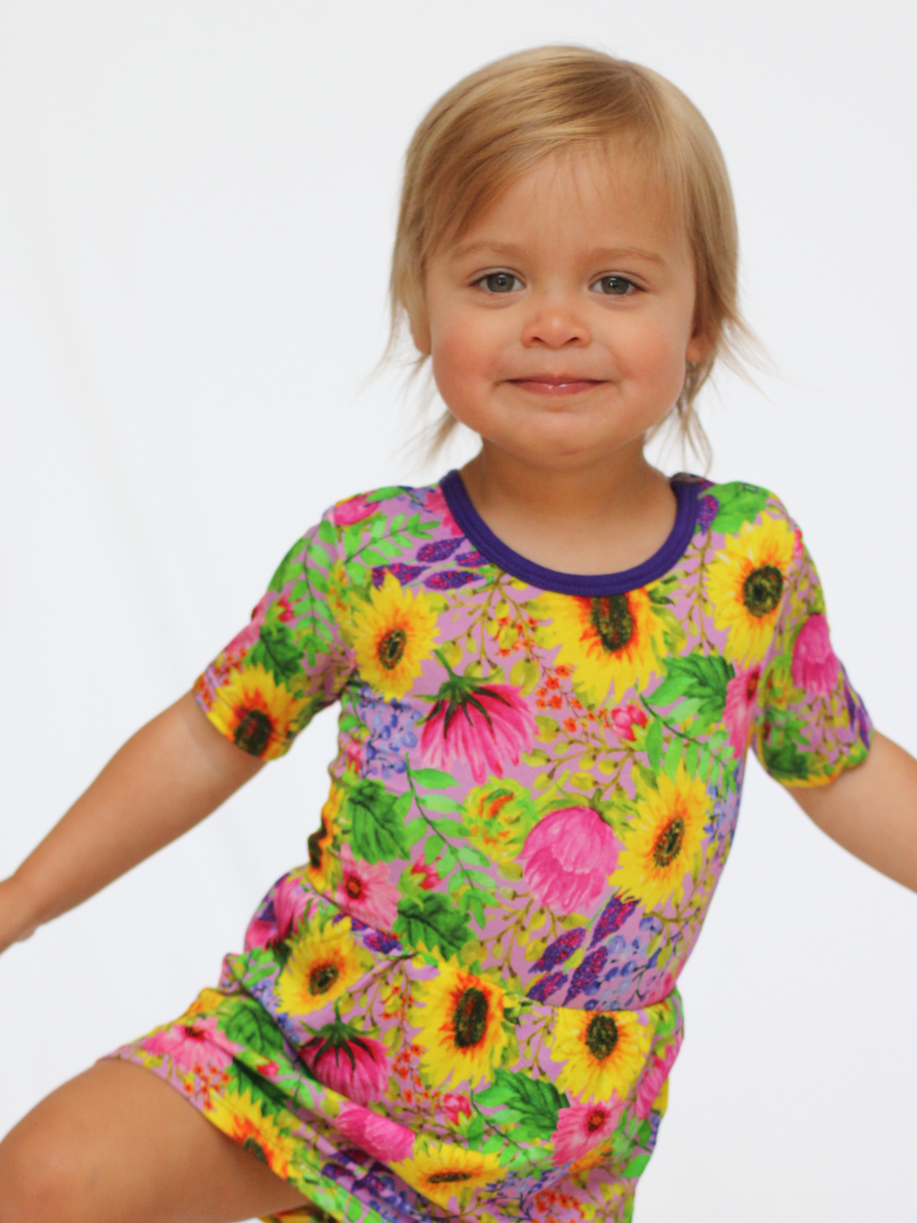 90s Floral Baby Ballerina Dress