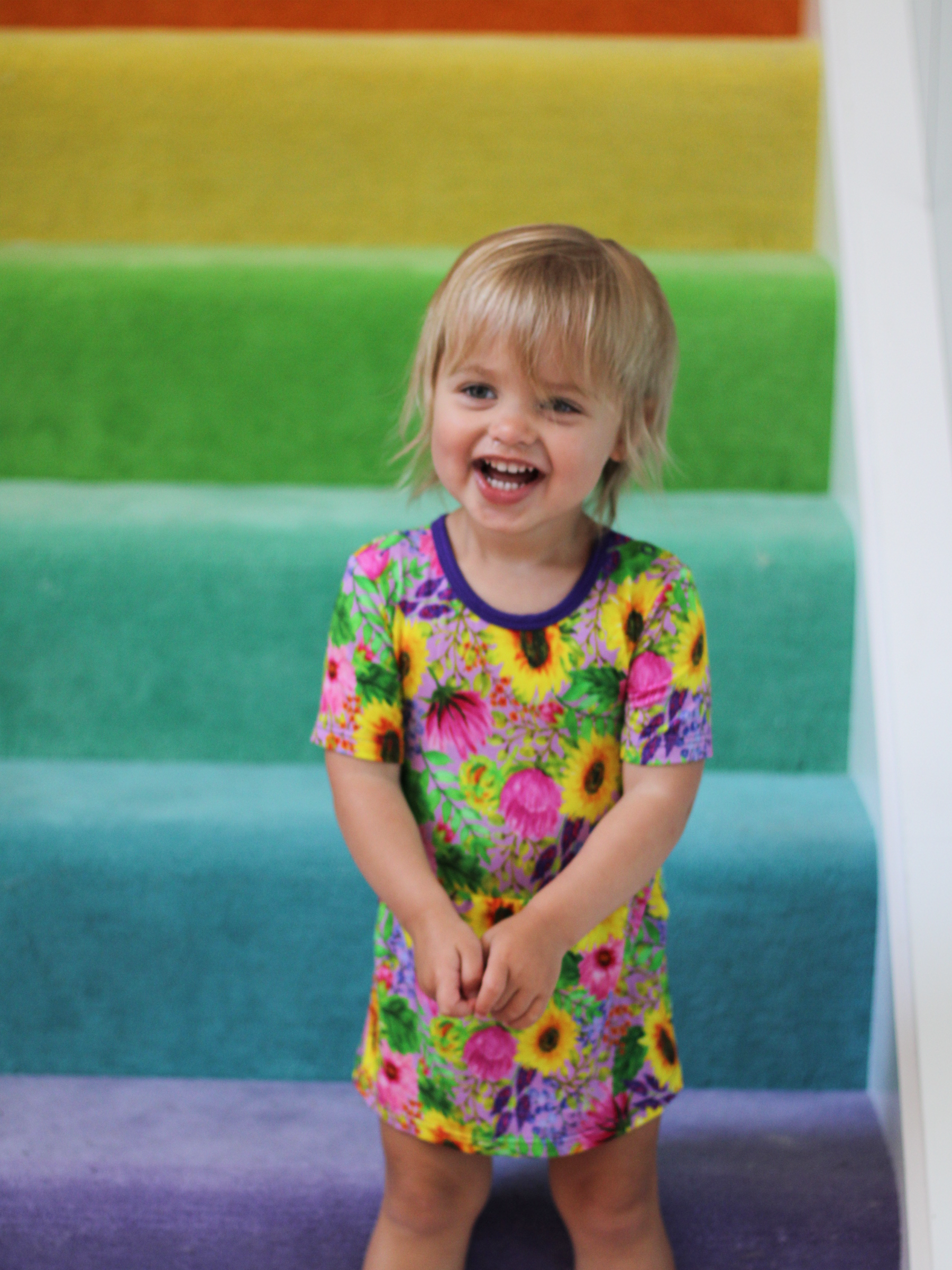 90s Floral Baby Ballerina Dress