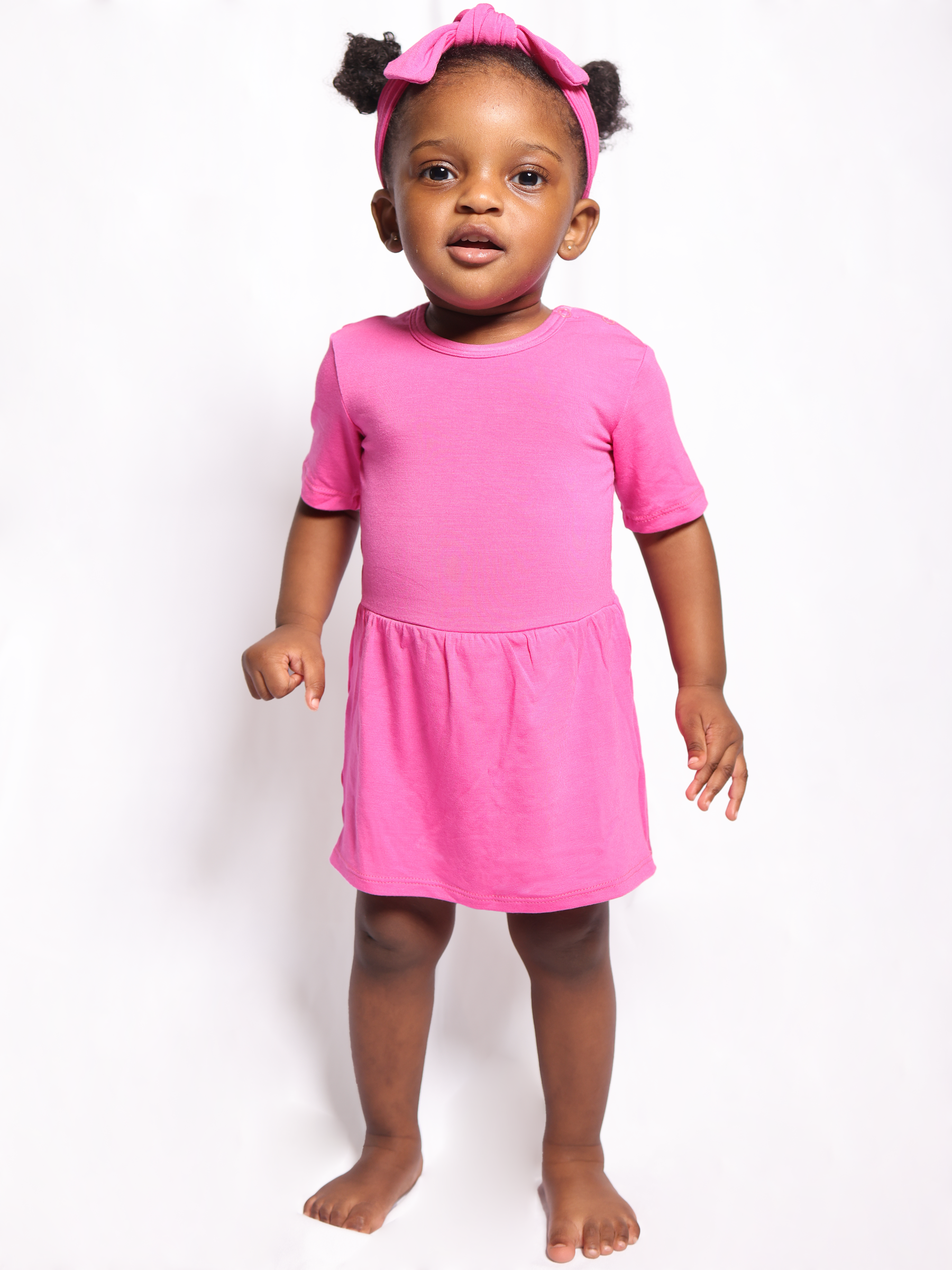 Azalea Pink Baby Ballerina Dress