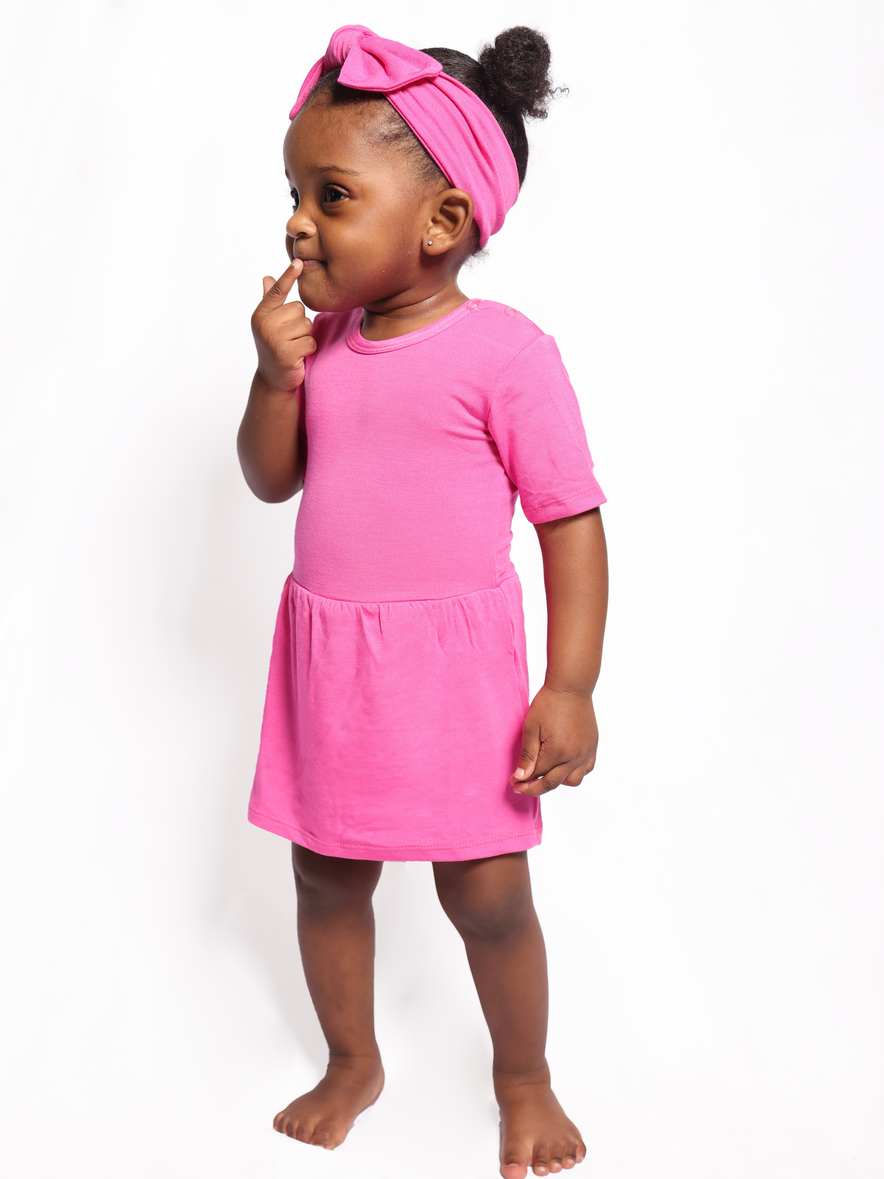 Azalea Pink Baby Ballerina Dress