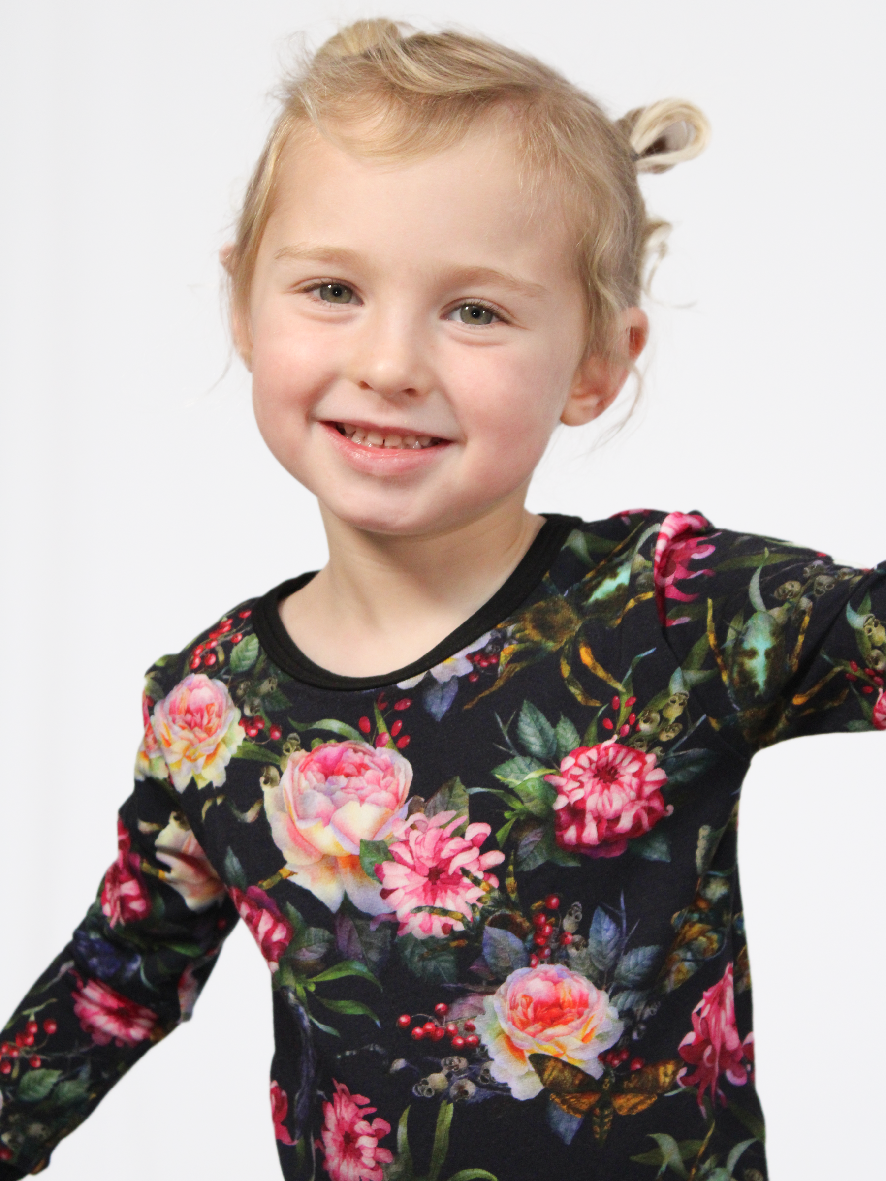 Gothic Floral Toddler Set