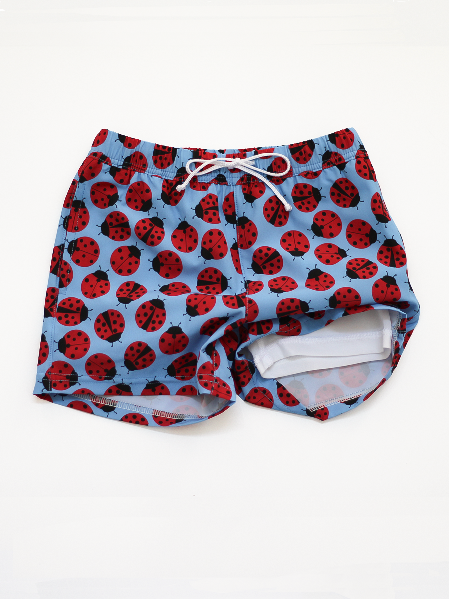 Ladybugs Swim Trunks