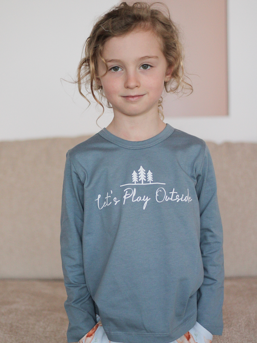 Let's Play Outside Long Sleeve Tee