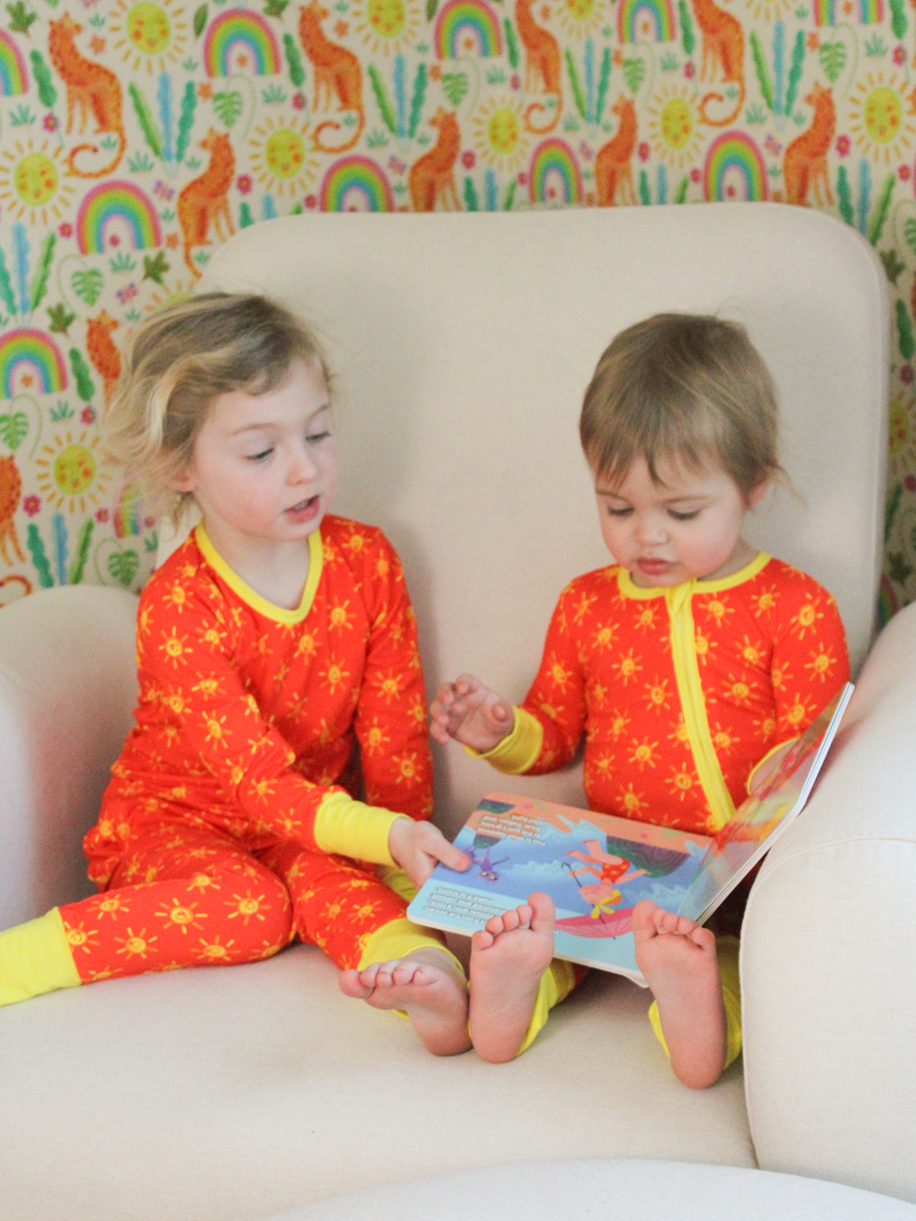 Story Time Set - My Only Sunshine Zip Romper and Book Set