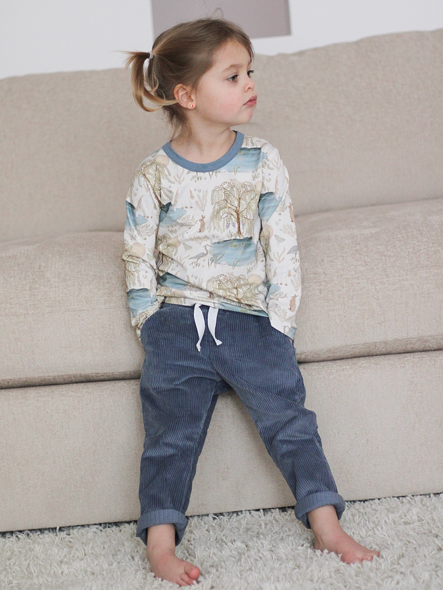 River Blue Corduroy Pants