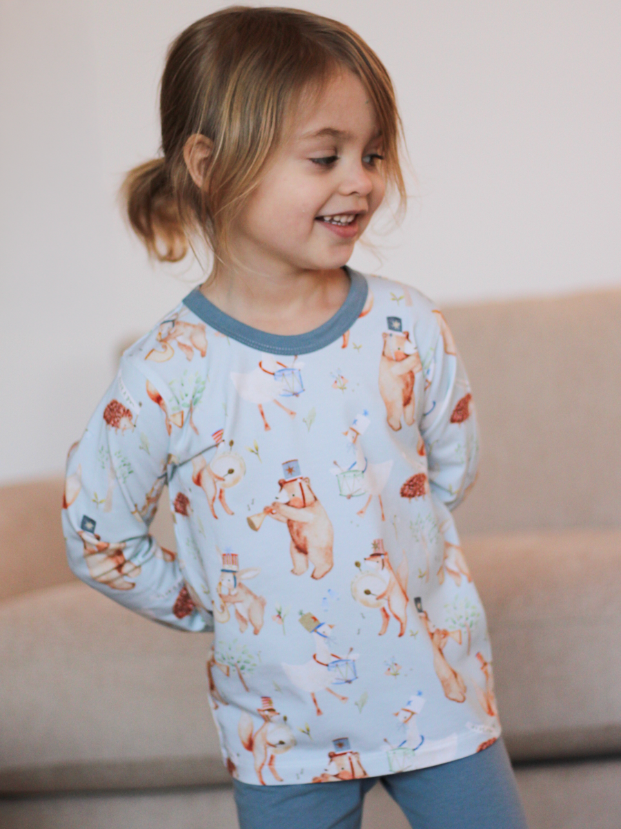 Woodland Band Long Sleeve Tee