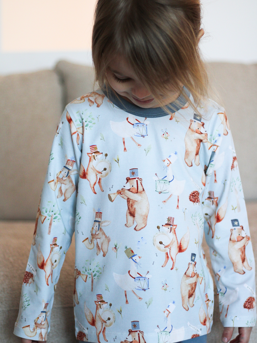 Woodland Band Long Sleeve Tee