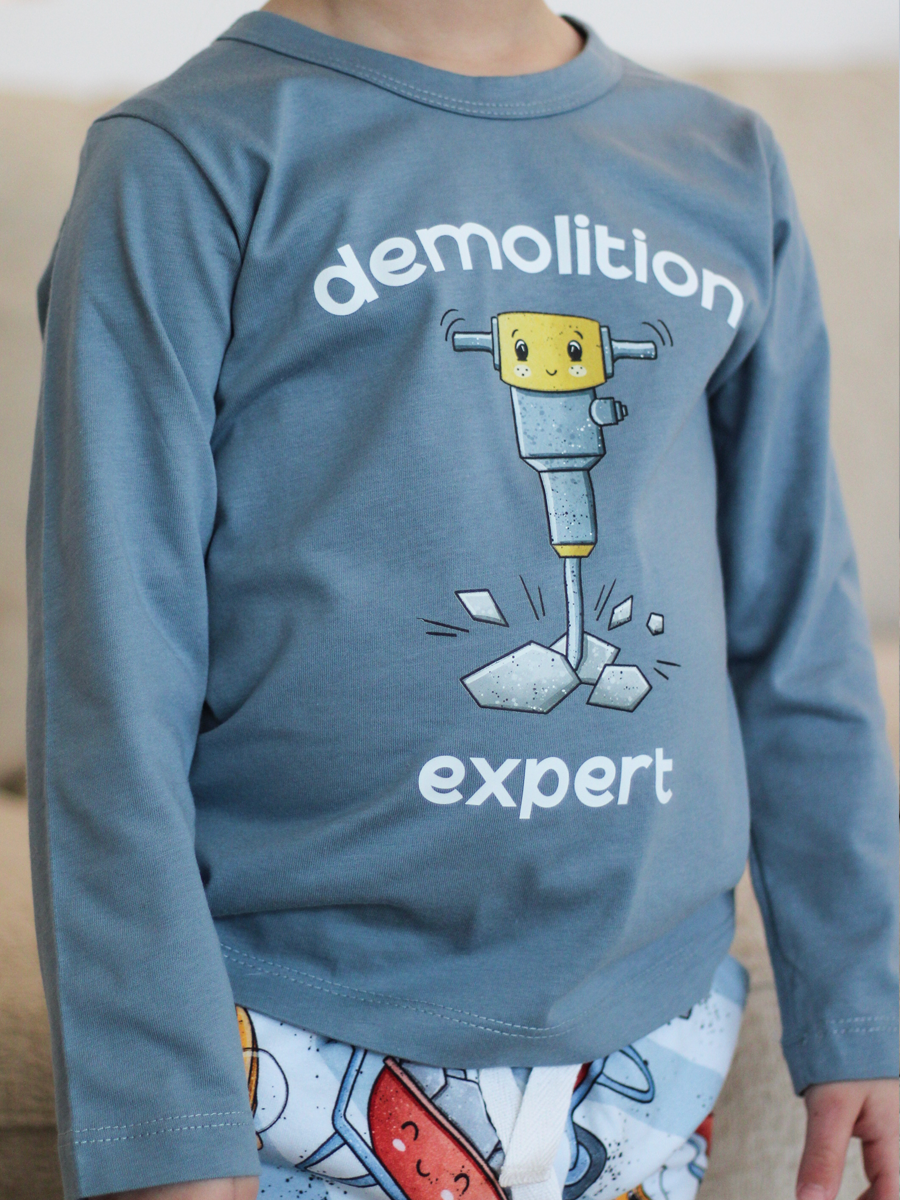Demolition Expert Long Sleeve Tee