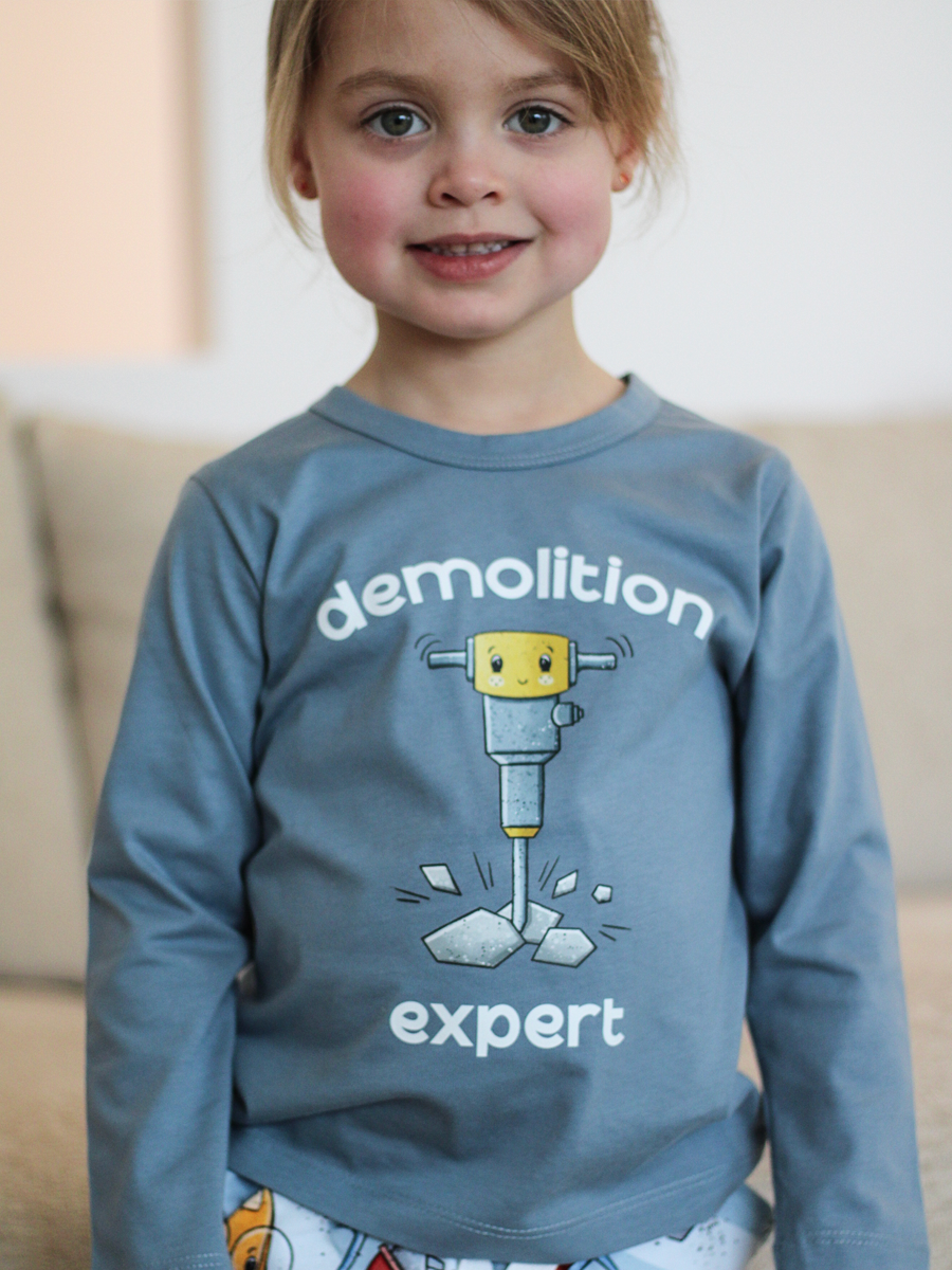 Demolition Expert Long Sleeve Tee