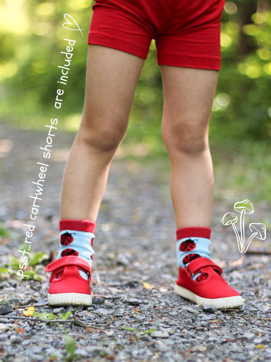 Ladybugs Adventure Dress and Shorts Set
